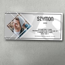 Zaproszenie na 18 – Geometrix 18 | Personalizowane