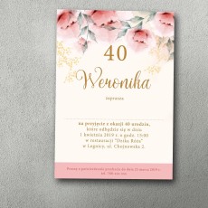 Zaproszenia urodzinowe ""