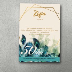 Zaproszenia urodzinowe ""