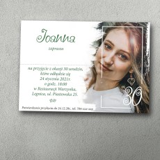 Zaproszenia urodzinowe ""