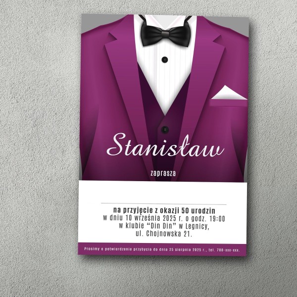 Zaproszenia urodzinowe ""