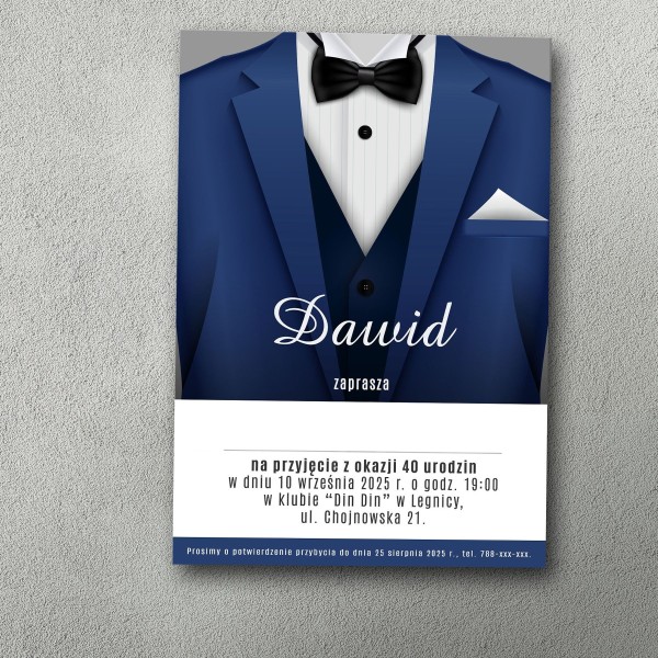 Zaproszenia urodzinowe ""