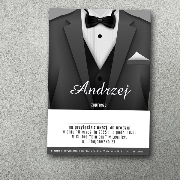 Zaproszenia urodzinowe ""