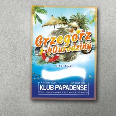 Zaproszenia urodzinowe ""