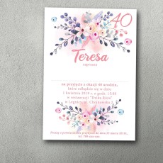 Zaproszenia urodzinowe ""