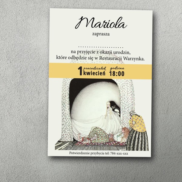 kopia Zaproszenia urodzinowe "