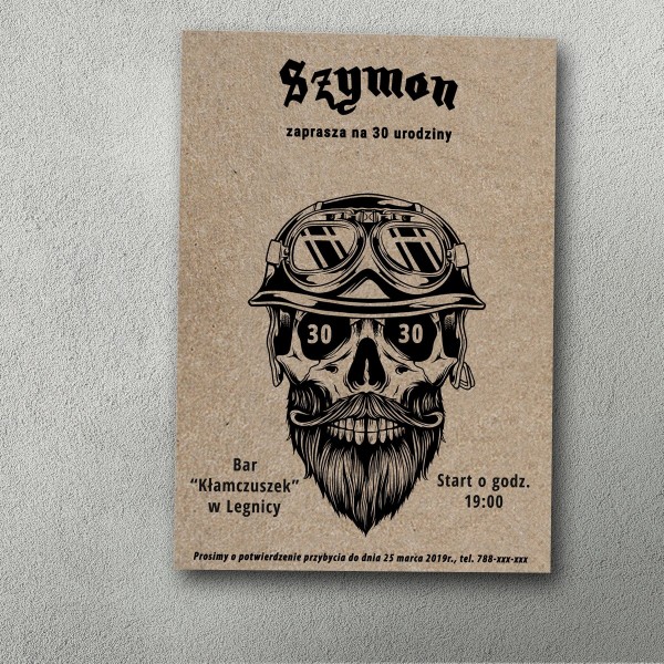 Zaproszenia urodzinowe ""