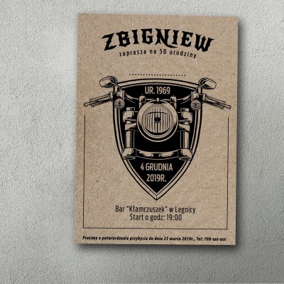 Zaproszenia urodzinowe ""