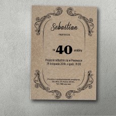 Zaproszenia urodzinowe ""