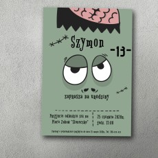 Zaproszenie urodzinowe "ZmoroZap"