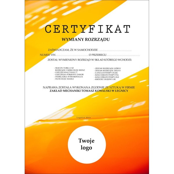 certyfikat 15