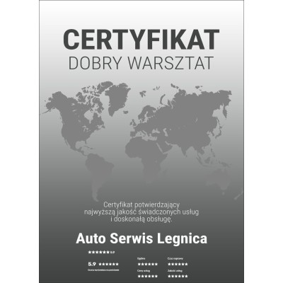 certyfikat 20