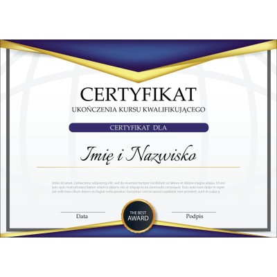 certyfikat 24