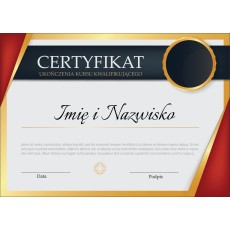 certyfikat 25