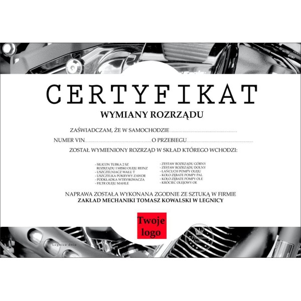 certyfikat 52