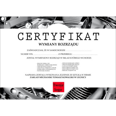 certyfikat 52