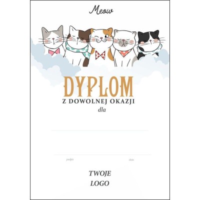 Dyplom Przedszkolaka "Kociaki"