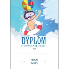 Dyplom Przedszkolaka "Pływak"