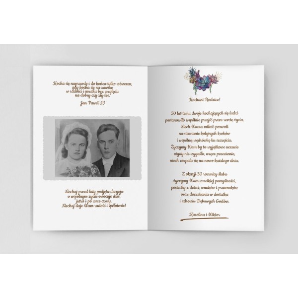 Kartka z okazji rocznicy ślubu