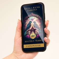 zaproszenie elektroniczne z wierszem i gołąbkami 2