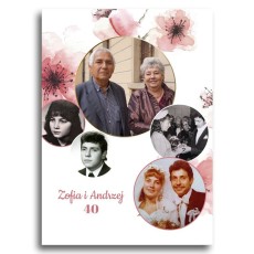 Foto obraz „Z miłością przez lata” 2